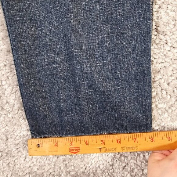 Levis‎ 550 Jeans Mens 34x32 Blue Relaxed Straight Fit Medium Wash Classic Denim - Picture 10 of 11
